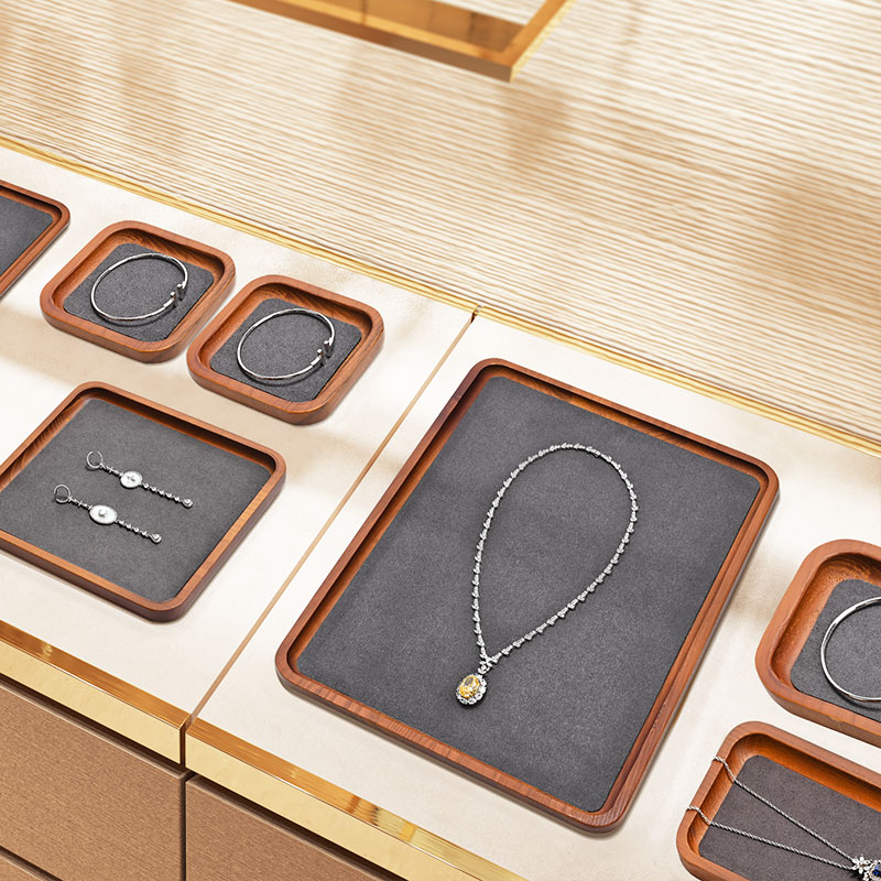 Ciyye Wooden Jewelry Display T - огляд і ціна Wood Ring Blank