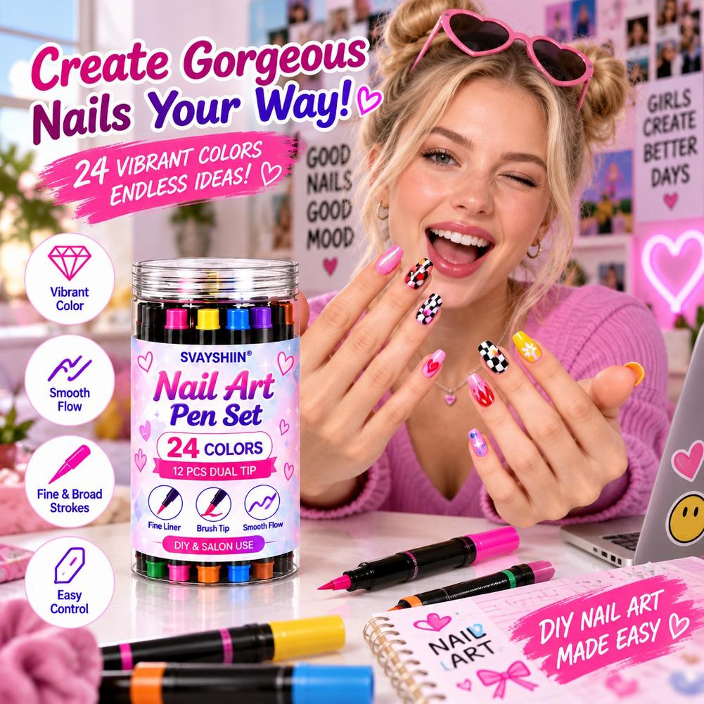 12Pcs Nail Art Painting Pen Du - огляд і ціна Copic Marker Sketch