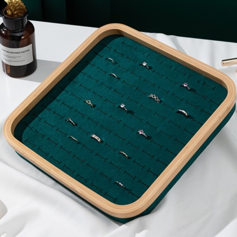 Solid Wood Ring Storage Tray C - огляд і ціна Wood Ring Blank