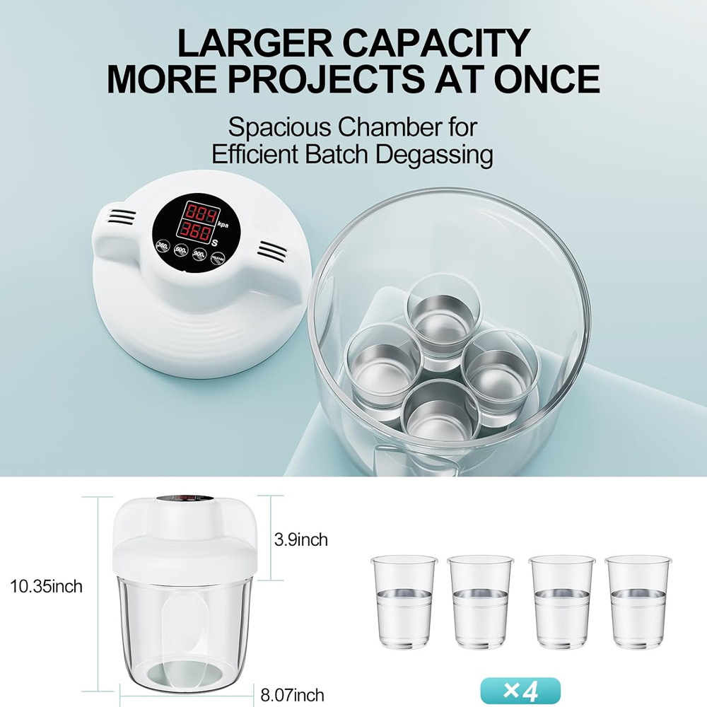 -97kPa Resin Bubble Remover Va - огляд і ціна Vacuum Chamber Small